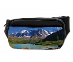 Mountain River Clouds Bumbag