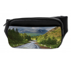 Mountain Landscape Road Bumbag