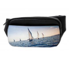 Racing Sport Sailboats Bumbag