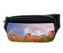 Poppy Flowers on Meadow Bumbag