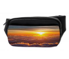 Sunset Scene on Clouds Bumbag