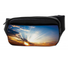 Sunbeams in Sky Scenery Bumbag