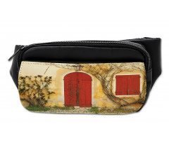 Aged Doors Tuscan House Bumbag