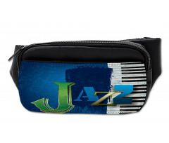 Jazz Music Keys Guitar Bumbag