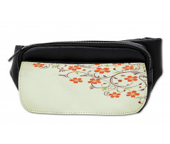 Ladybugs Flowers Spring Bumbag