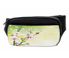 Blossoms Ladybugs Spring Bumbag