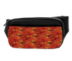 Grungy Flower Romantic Bumbag