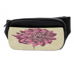 Dahlia Flower Bohemian Bumbag