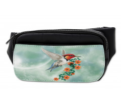 Bird with Flower Branch Bumbag