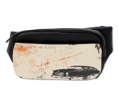 Old Fashioned Car Art Bumbag