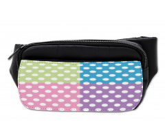 Polka Dots Patchwork Bumbag