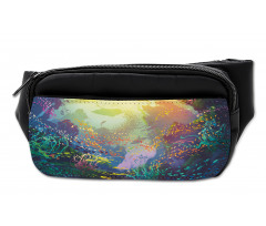 Coral Reef Aquarium Art Bumbag