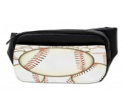 Baseball Ball Pattern Bumbag