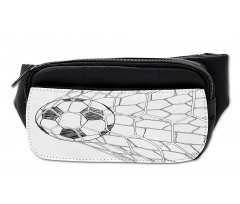 Soccer Ball in Net Bumbag