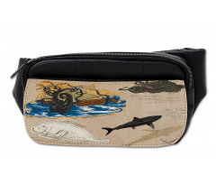 Sea Monsters Pirate Bumbag