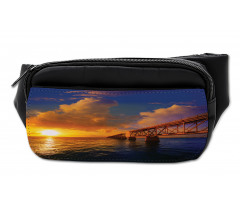 Romantic Scenery Ocean Bumbag