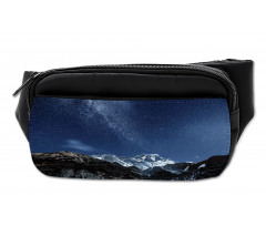 Starry Blue Night Cosmos Bumbag