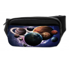 Milky Way Planets Space Bumbag