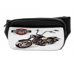 Old Classic Motorcycle Bumbag