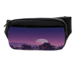 Moon Starry Night Sky Bumbag