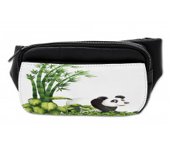 Panda Bear Bamboo Bumbag