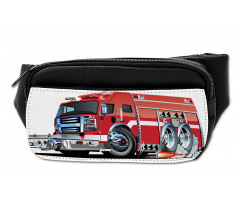 Fire Truck Rescue Team Bumbag