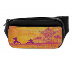 Ninjas Asian Landscape Bumbag