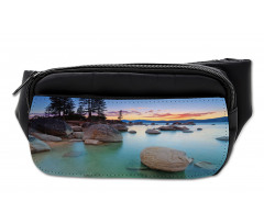 Romantic Lake Sunset Bumbag