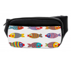 Folkloric Fish Family Bumbag