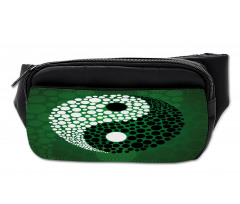 Ying Yang Green Harmony Bumbag