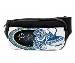 Aquarius Sign Bumbag