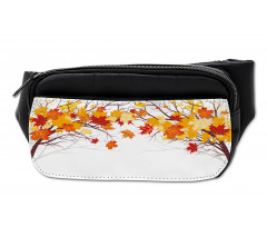 Cartoon Maple Autumn Tree Bumbag