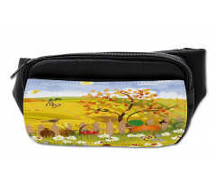 Autumn Garden Daisies Bumbag