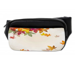 Maple Leaves Pastel Art Bumbag