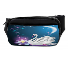 Magic Lily White Swan Bumbag