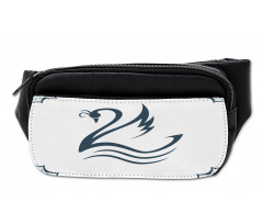 Swan with Curves Bumbag