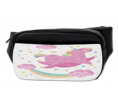 Unicorn with Star Rainbow Bumbag