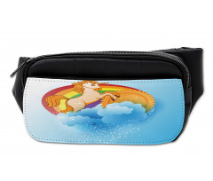 Cartoon Kids Rainbow Bumbag