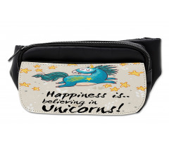 Words Happiness Kids Bumbag