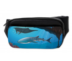 Swimming Shark Ocean Bumbag