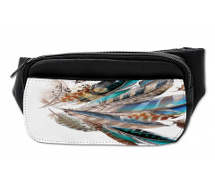 Contour Feather Fashion Bumbag