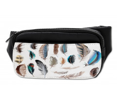 Bird Body Feathers Set Bumbag