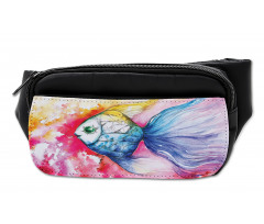 Watercolor Abstract Art Bumbag