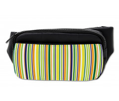 Vibrant Lines Pattern Bumbag