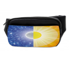 Sun Beams Sky Stars Bumbag