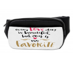 Romantic Words Bumbag