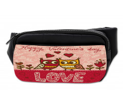 Owls Love Heart Bumbag