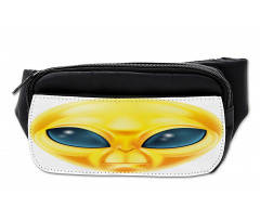 Alien Space Smiley Face Bumbag