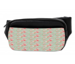 Retro Spring Blossoms Bumbag