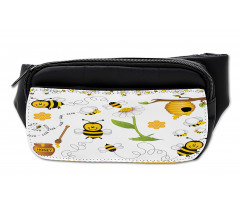 Bees Daisies Chamomile Bumbag